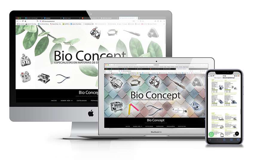 Site da empresa Bioconcept. 